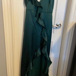Dress Forum Asymmetrical Teal Dress